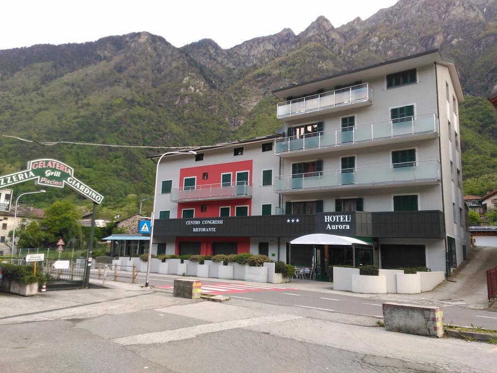 Hotel Aurora Chiavenna Exterior foto